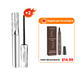 ✨ Máscara de Pestañas con Fibras Resistente al Agua - Alargamiento y Curva Instantánea sin Grumos para un Look Dramático 🌟👁️