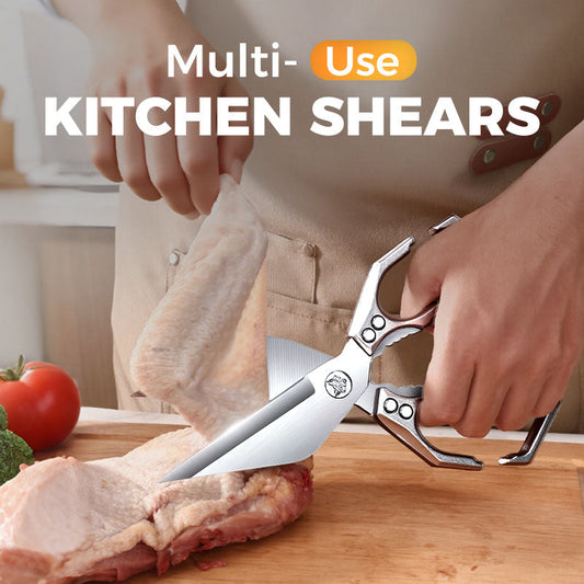 Tijeras de cocina multifuncionales para uso intensivo