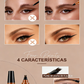 ✍️✨ Lápiz de Cejas y Barba de Cuatro Puntas Resistente al Agua – Precisión Natural y Definición Perfecta Todo el Día 💧🌟