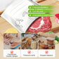 🔥Éxito de ventas mundial🍗 ¡Oferta por tiempo limitado! Compra 3 y llévate 2 gratis🥦Bolsas de almacenamiento reutilizables con cierre hermético de papel de aluminio.