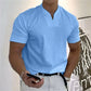 🎁Venta Caliente 49% OFF⏳2024 hombre moda holgada cuello V manga corta verano