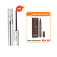 ✨ Máscara de Pestañas con Fibras Resistente al Agua - Alargamiento y Curva Instantánea sin Grumos para un Look Dramático 🌟👁️