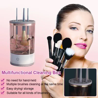 ⏳Navidad Por tiempo limitado ⏰Regalo Perfecto-Limpia Brochas de Maquillaje Eléctrico Recargable