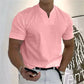 🎁Venta Caliente 49% OFF⏳2024 hombre moda holgada cuello V manga corta verano