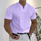 🎁Venta Caliente 49% OFF⏳2024 hombre moda holgada cuello V manga corta verano