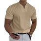 🎁Venta Caliente 49% OFF⏳2024 hombre moda holgada cuello V manga corta verano