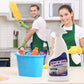 Espray espumoso para eliminar manchas de aceite pesado en la cocina