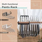 👖Perchero Multifuncional para Pantalones - Organiza hasta 5 Prendas en Vertical, Ahorra Espacio en Armario 📦🔝