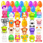 🔥Last Day Special Price !⚡50K+ SOLD🎁12/24PCS Easter Eggs Prefilled Slow Rising Squishy Toys