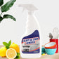 Espray espumoso para eliminar manchas de aceite pesado en la cocina