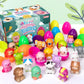 🔥Last Day Special Price !⚡50K+ SOLD🎁12/24PCS Easter Eggs Prefilled Slow Rising Squishy Toys
