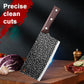 🔪🌟🍳Cuchillo de cocina forjado, afilado y duradero✂️🥩