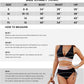 Conjunto de Bikini de Cintura Alta con Bloques de Color Y Control de Abdomen