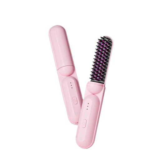 Peine alisador para cabello liso y rizado