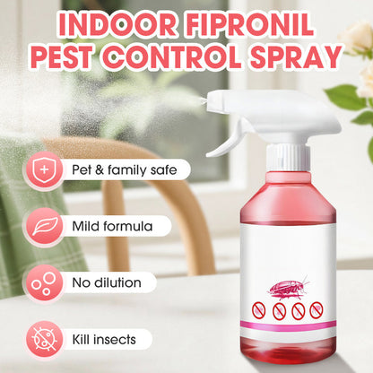 Spray de control de plagas de fipronil para interiores de 300 ml