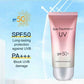 Crema solar con protección UV SPF50+