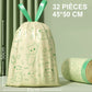 Bolsa de basura grande y resistente con cordón