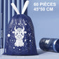 Bolsa de basura grande y resistente con cordón