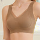 Women's Seamless Soft Gathering Bra