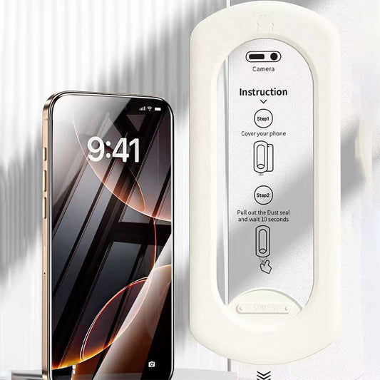 Protector antiespionaje para iPhone con herramienta de asistencia