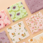 5 paños de cocina de franela coral para uso doméstico