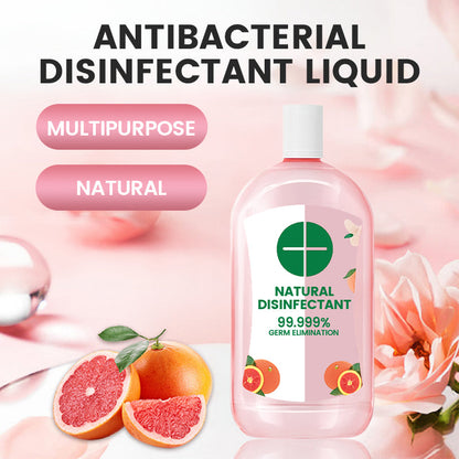 Líquido desinfectante antibacteriano natural multiusos