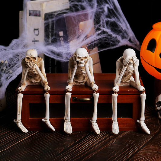 Skelettfigur für Gothic- und Halloween-Deko