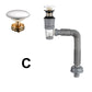 Universal Anti-Odor Sink Drain Assembly