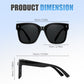 Gafas de sol compactas y plegables para colocar sobre las gafas
