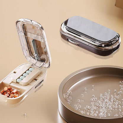 📣Oferta por tiempo limitado🔥 Pastillero portátil con cortado