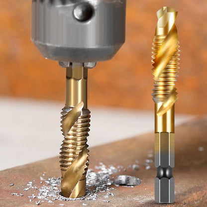 Juego de 6 piezas de brocas espirales compuestas multiuso