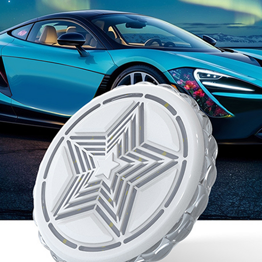 ✨【Luz interior para techo de coche - Recargable magnética multimodo】✨