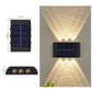 Solar Powered Up & Down Wall Light