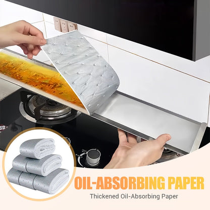 Papel absorbente de aceite espesado para campana extractora