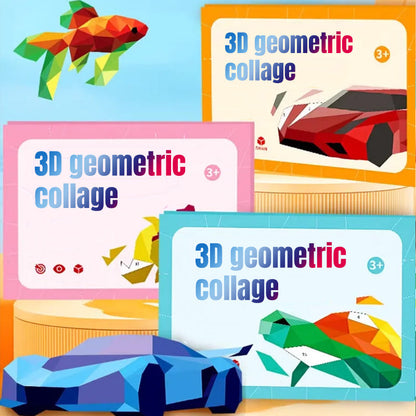 Sticker Puzzle Books Set for Kids