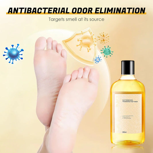 Gel antibacteriano para el cuidado de los pies