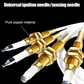 Universal Built-in Copper Ignition Needle & Flame Sensor Needle with Wiring for Gas Stoves