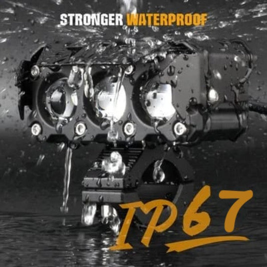 Luz auxiliar LED para motocicleta