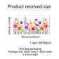 ✨¡ÚLTIMO DÍA DE REBAJAS, 50 % DE DESCUENTO!💐 Pegatina para ventana con ramo de flores de colores🖼️