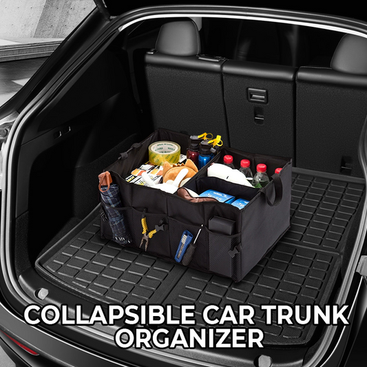 Organizador plegable de gran capacidad para el maletero del coche