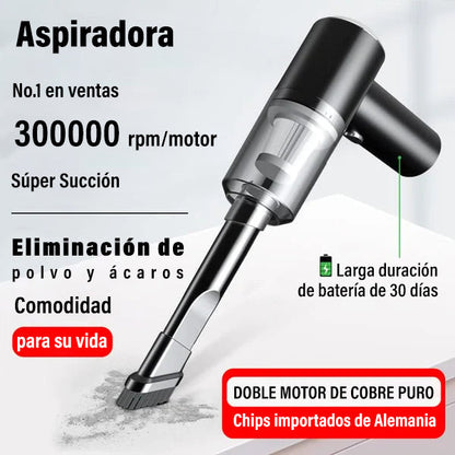 Aspiradora de mano inalámbrica para automóviles