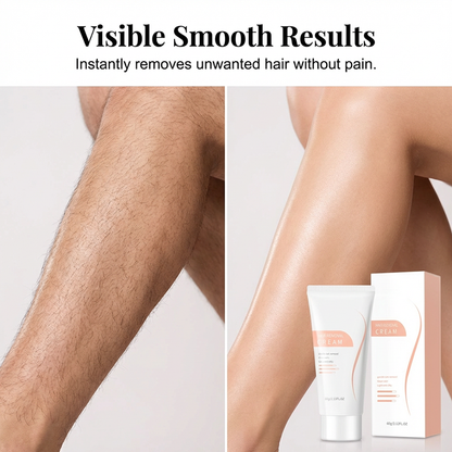 Crema depilatoria suave para el cuerpo