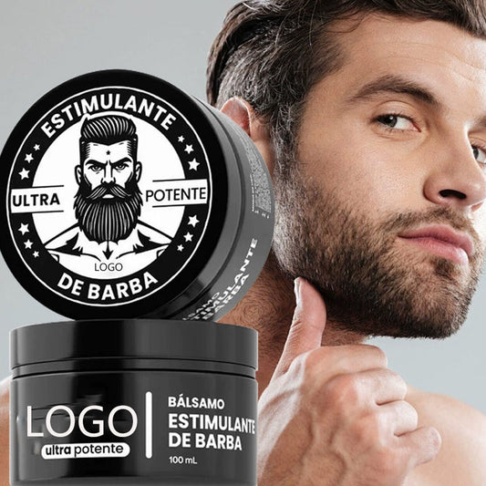 Bálsamo profesional para el cuidado de la barba de hombre