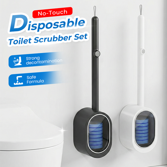 Juego de cepillos desechables para el inodoro sin contacto