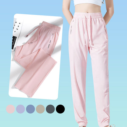 Pantalones transpirables, elásticos y de secado rápido para mujer y hombre