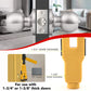Herramienta para encastrar pestillos de puerta de 1-3/4 pulgadas y 1-3/8 pulgadas