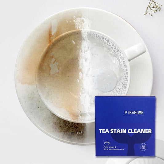 Pastillas efervescentes multiusos para eliminar manchas de té