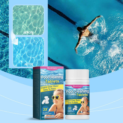 Pastillas para la limpieza de piscinas: para un agua cristalina