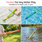 Pistola de agua con ruedas para divertirse en verano