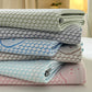 Conjunto de ropa de cama de 3 piezas con estampado jacquard de ositos, fresco y transpirable
